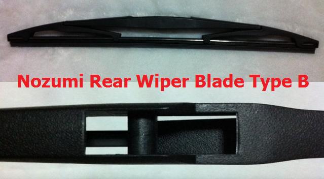 Nozumi 14" Rear Wiper Type B
